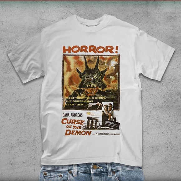 Other - Curse Of The Demon Tshirt Horror Tshirt Halloween Tshirt